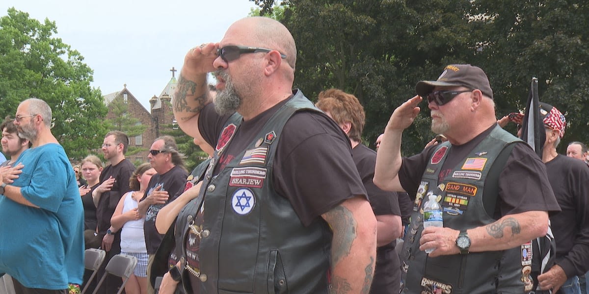Ride for Freedom event at Capitol in honor of fallen armed forces members