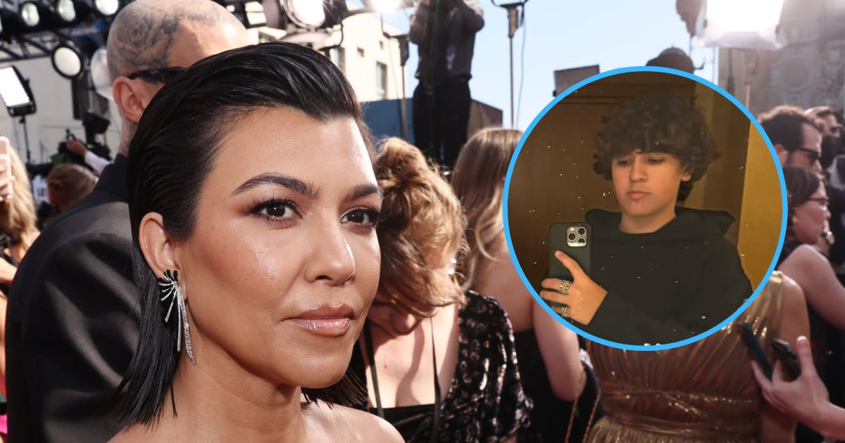 Kourtney Kardashian Reacts to Mason Joining Instagram: ‘Not OK’