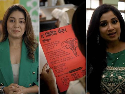 Sunidhi and Shreya begin ‘period talk’ with an educational song