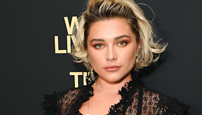 Florence Pugh's See-Through LBD Puts Her Bra and Undies on Full Display