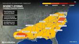 Severe weather to extend to Atlantic, Gulf coasts later this week