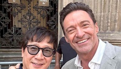 Hugh Jackman and Ke Huy Quan celebrate 'X-Men' reunion 25 years later
