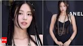 Jennie makes heads turn in a statement black mesh dress and nose ring | K-pop Movie News - Times of India