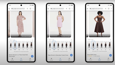 Google expands AI-powered virtual try-on tool to include dresses