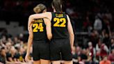 Iowa women's basketball's Caitlin Clark, Gabbie Marshall reunite after Indiana Fever game