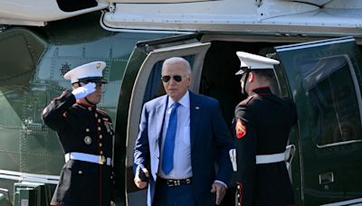 President Biden arrives for Chicago for fundraiser bringing in more than $2 million for re-election campaign