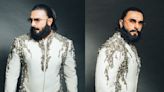 Ranveer Singh looks dayumm hot in Gaurav Gupta Bandhgala traditional outfit for Anant Ambani-Radhika Merchant’s sangeet