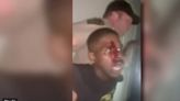 Video shows cops beating, stepping on head of Brandon Calloway after alleged stop sign violation