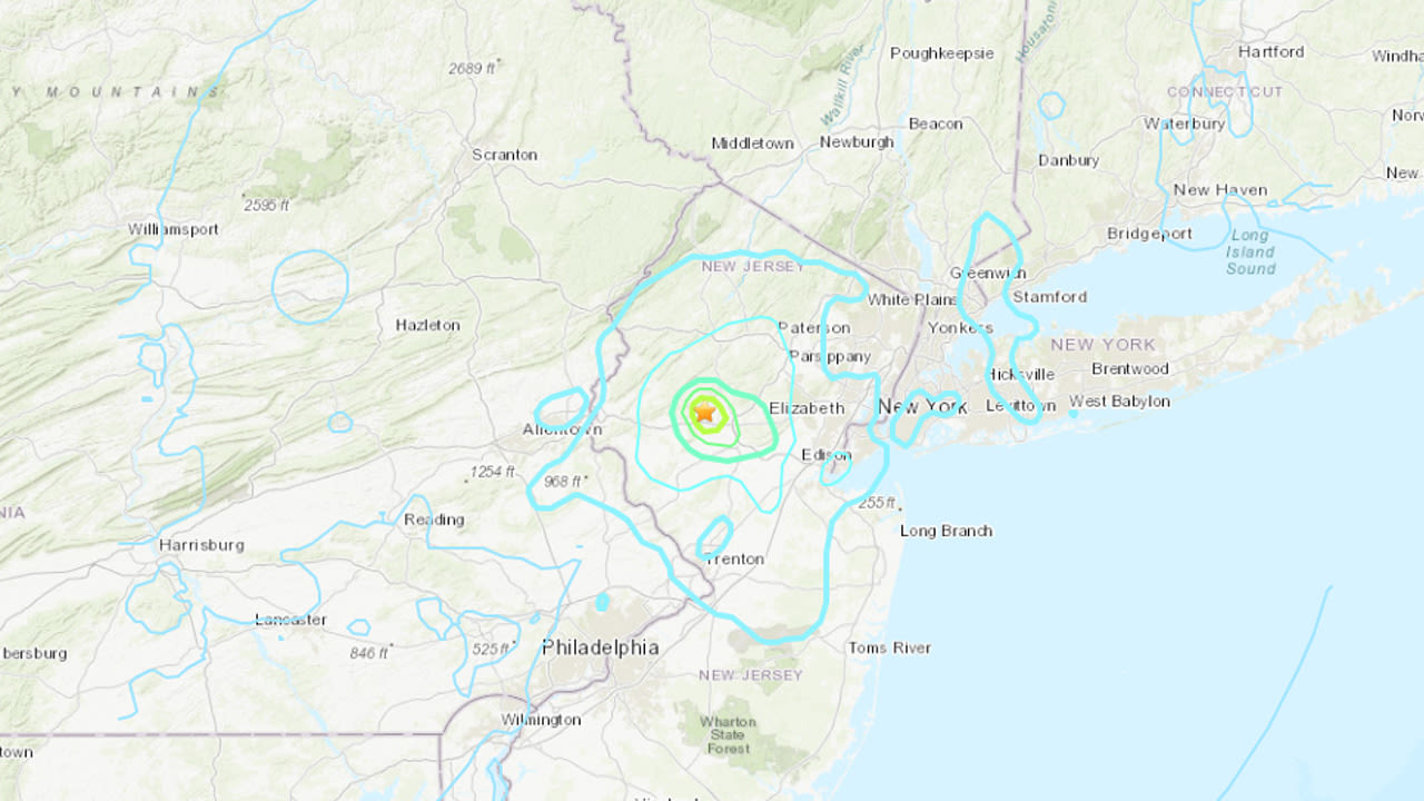 Why was there an earthquake in NJ today? Explainer