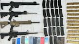 Detienen a ocho personas en Monterrey con armas largas