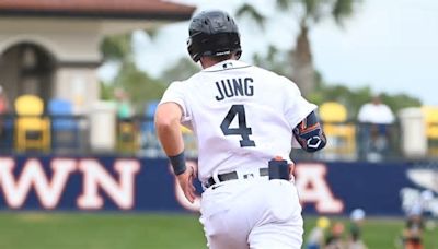 'He's all-in': Tigers' Jung clubs 2 HRs at Spring Breakout