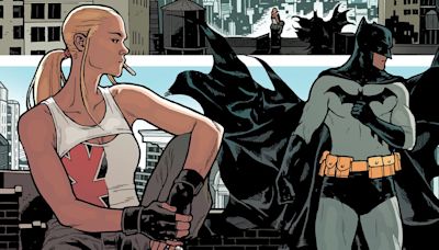 Tom King returns to Batman as the Caped Crusader teams up with Jenny Sparks of The Authority in a new Black Label title