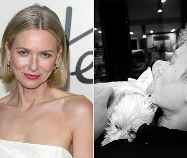 Naomi Watts Shares Sweet Photo of Son Sasha, 17, Cuddling a Dog: 'He's Home'