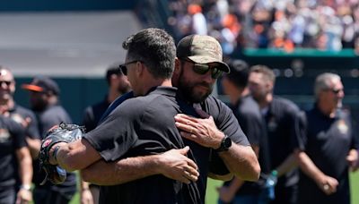 Reticent of spotlight, Madison Bumgarner can’t avoid center of attention at SF Giants’ World Series reunion