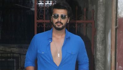 Arjun Kapoor shares BTS pic from ’Singham Again’ sets