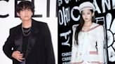 BTS V & BLACKPINK Jennie巴黎散步時身後跟著一名疑似工作人員的男性！網友調侃：快給他加班費～