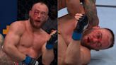 UFC on ESPN 56 video: Diego Ferreira overcomes knockdown, mutilates Mateusz Rebecki's face for late TKO