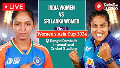 India vs Sri Lanka LIVE Score Women’s Asia Cup Final 2024: Toss, Playing XI soon; IND eye record-extending 8th title