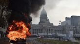 Milei's radical agenda advances in Argentina's Senate as protesters clash with police