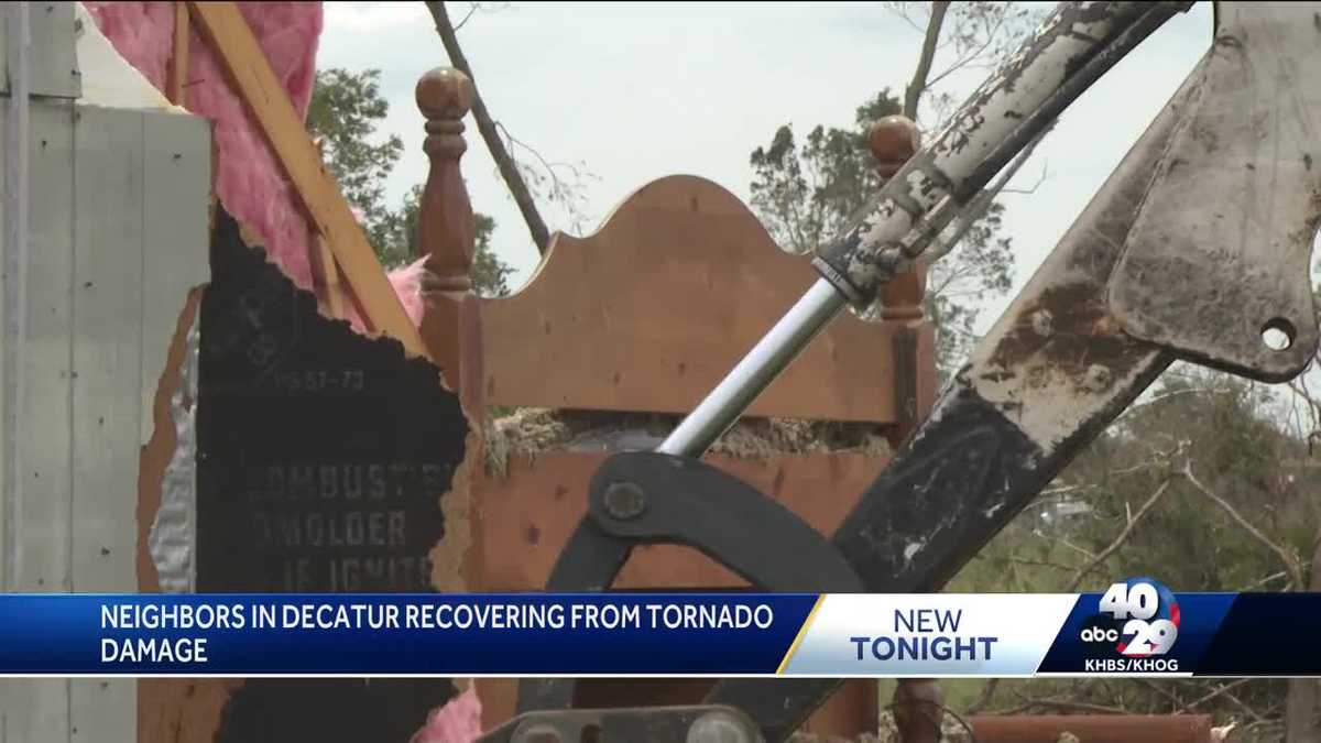 Decatur community caring for one another amid tornado cleanup