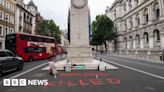 Two women arrested over Gaza protest at Cenotaph