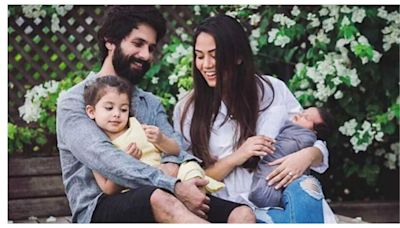 Throwback: When Shahid Kapoor said he wants daughter Misha to be proud of him - Times of India