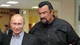 Steven Seagal again kisses up to Putin while accepting Russian honor