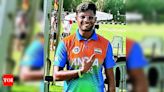 Indian Archer Dhiraj Wins Two Bronze Medals at Archery World Cup Stage III | Kolkata News - Times of India