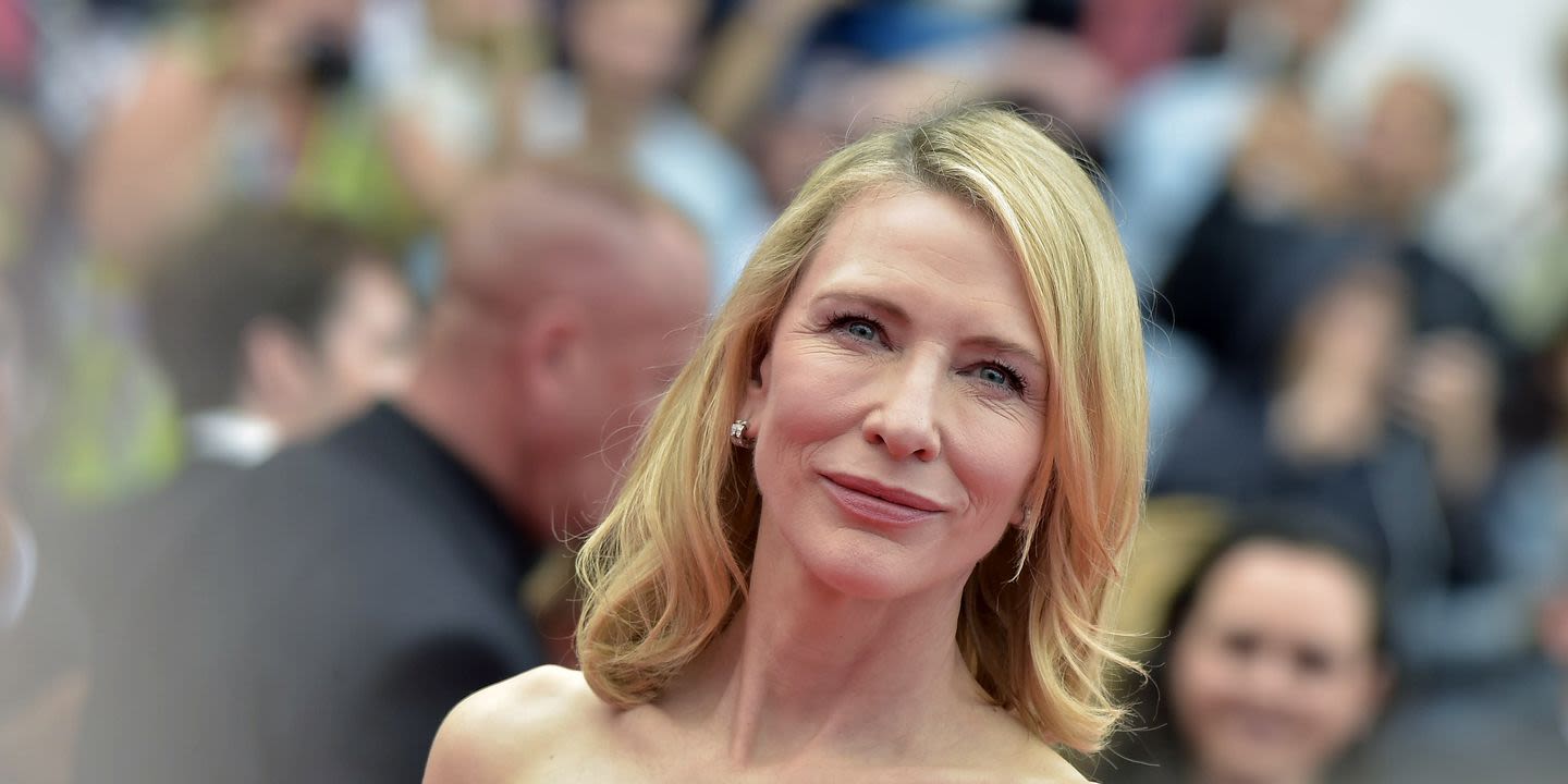 Guys! Cate Blanchett has cut her hair into a short, shaggy, chin-length bob