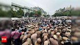 TN BSP chief hacked to death: Supporters protest in Chennai, demand CM Stalin's resignation; actor Vijay condemns killing | Chennai News - Times of India