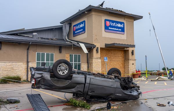 Map shows Texas cities under threat from severe storms