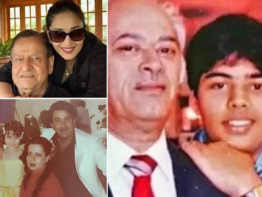 Father’s Day 2024: Madhuri Dixit, Karisma Kapoor, Karan Johar drop throwback photos with their dads