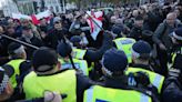 Who are the far-right groups caught in violent clashes at Remembrance Day rallies?