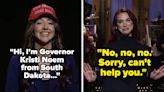 Gov. Kristi Noem's Dog Controversy Inspired Multiple "SNL" Skits Last Weekend, And The Internet Is Obsessed
