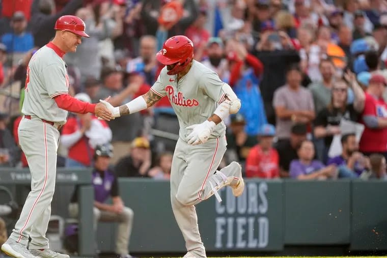 Phillies’ bats go cold, lose at Colorado Rockies on walk-off single in extras