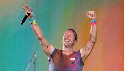 ‘What a decent bloke’: Coldplay’s Chris Martin gives fan a ride to show