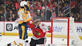 10 observations: Blackhawks drop third straight to Predators after another slow start