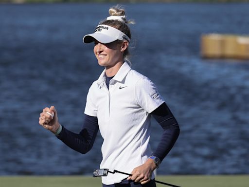 Nelly Korda Makes Big Leap With 66 in Pursuit of Sixth Straight LPGA Win