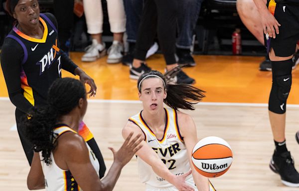 Caitlin Clark finishes one rebound shy of triple-double, leads Fever past Phoenix Mercury