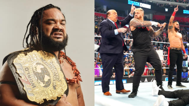 Jacob Fatu Spotted with The Bloodline at WWE Headquarters