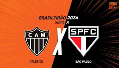 Atlético-MG x São Paulo: onde assistir, escalações e arbitragem