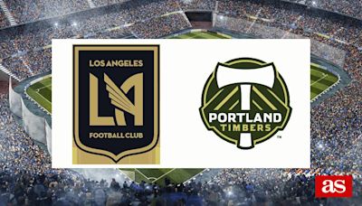 Los Angeles FC vs Portland Timbers: estadísticas previas y datos en directo | MLS - Liga USA 2024