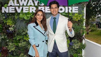 Sidharth Malhotra, Kiara Advani live it up at Wimbledon; dig into strawberries and cream