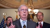 Mitch McConnell demands House Democrats pass a bill strengthening security for Supreme Court justices 'before the sun sets today' after man who threatened to kill Kavanaugh arrested