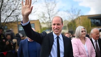 Prince William gives update on Kate and their children as he chats with fans in Newcastle