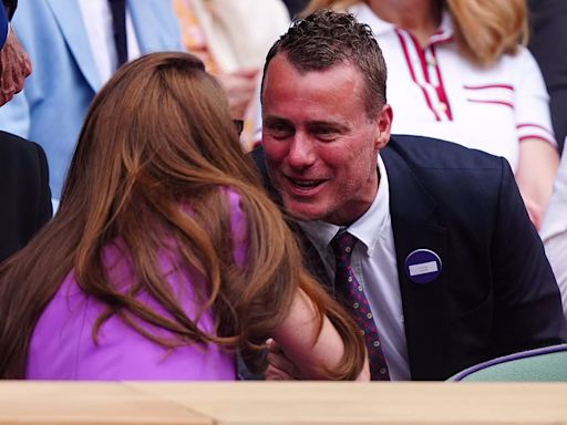 Lleyton Hewitt goes red as he meets Kate Middleton at Wimbledon