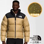 【The North Face】最強保暖 ICON_經典配色透氣鵝絨外套(700FP)羽絨衣夾克_3C8D-ZSF 羚羊褐 N