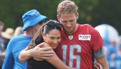 Reports: Lions quarterback Jared Goff, Christen Harper married over weekend