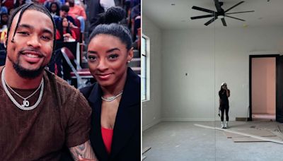 Simone Biles Shares New Photos of Progress at Texas Mansion She's Building with Husband After Olympics