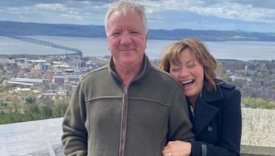 Lorraine Kelly marks huge milestone with sweet snap of rarely seen husband